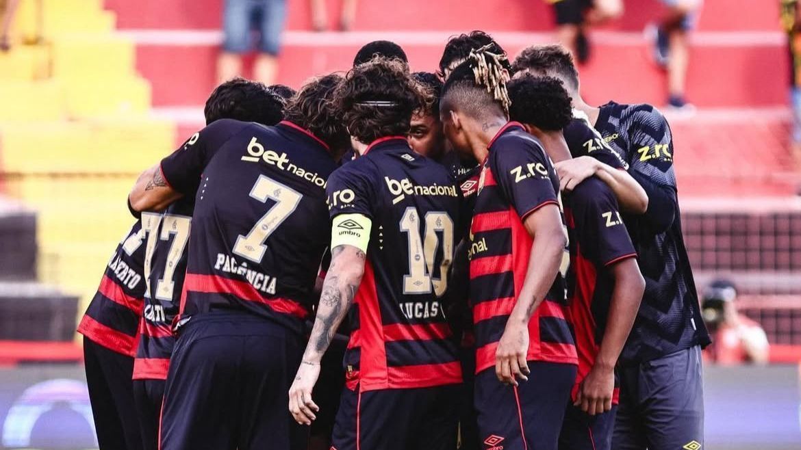 Sport Club do Recife em partida contra o Náutico