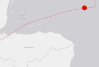 Poderoso terremoto de magnitude 7,5 atinge norte de Honduras
