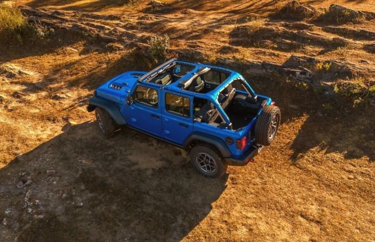 Jeep Wrangler sem o teto • Jeep/Divulgação