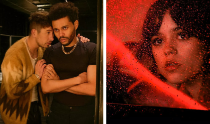 The Weeknd lança trailer de filme musical com Jenna Ortega e Barry Keoghan