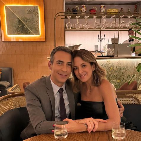 Ticiane Pinheiro e Cesar Tralli oficializaram a união em 2017 • Instagram/Ticiane Pinheiro