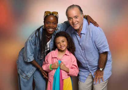 Clara Moneke, Elis Cabral e Tony Ramos em "Dona de Mim"