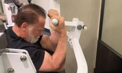 treino arnold Schwarzenegger