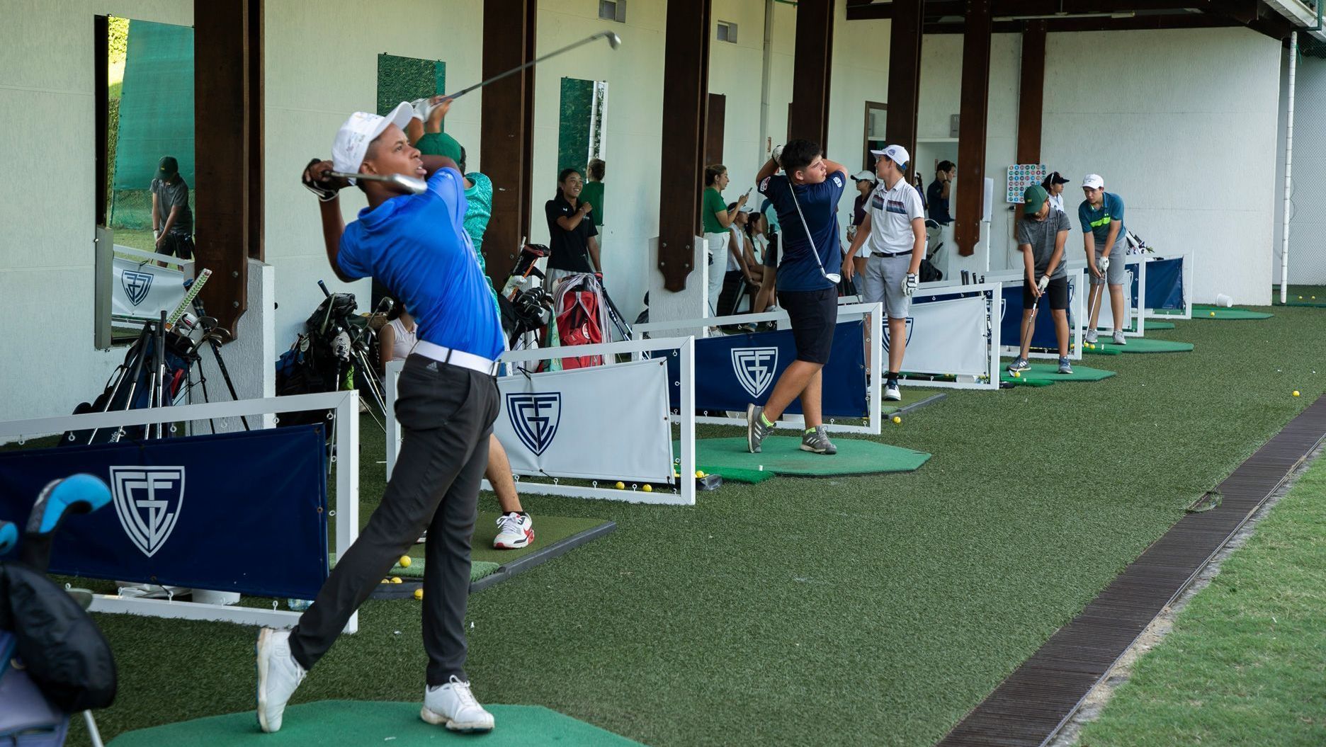 Seleção Brasileira realiza treino no Paraná • Foto: Divulgação/ CBGolfe