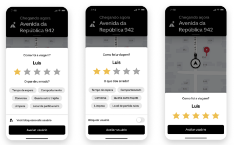Uber passa a permitir que motoristas possam bloquear usuários