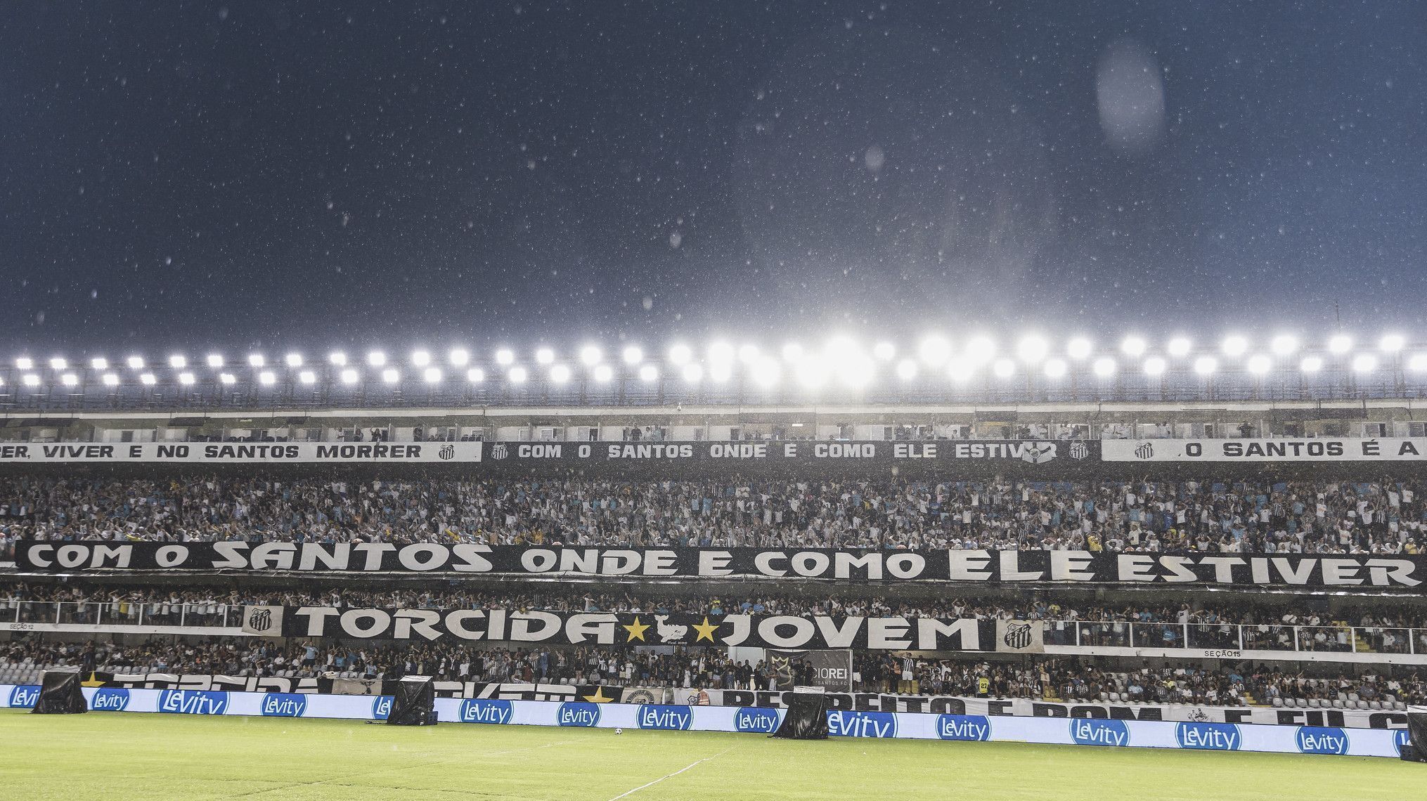 Vila Belmiro, em Santos
