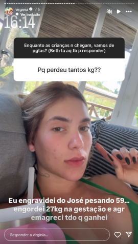 Virginia Fonseca falou sobre mudança no corpo desde que deu à luz José Leonardo • Instagram/Virginia Fonseca