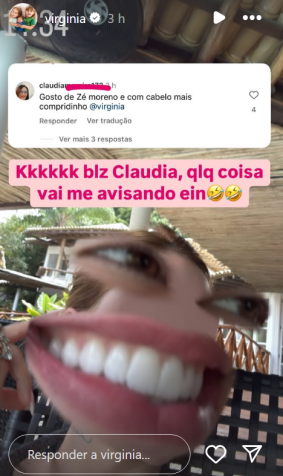 Virginia Fonseca fala sobre comentário de internauta do cabelo de Zé Felipe • Instagram/ Virginia Fonseca