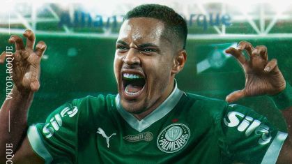 Vitor Roque foi anunciado pelo Palmeiras