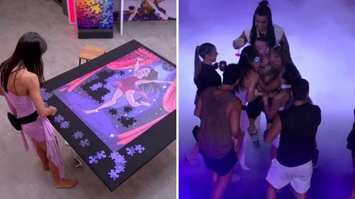Vitória Strada passou três horas para montar quebra-cabeça após ser barrada em festa