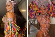 Carnaval 2025: Viviane Araújo usa look com fitas do Senhor do Bonfim