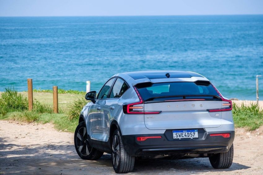 Volvo EC40 é um SUV cupê 100% elétrico • Volvo/Divulgação