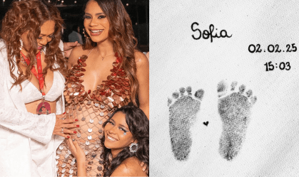 Ela contou que escreveu uma música para a menina enquanto ainda estava na barriga de sua mãe, com cinco meses, e que agora a letra se tornou um “soneto de despedida”