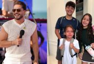 Reação do filho de Wesley Safadão para ir à escola viraliza na web
