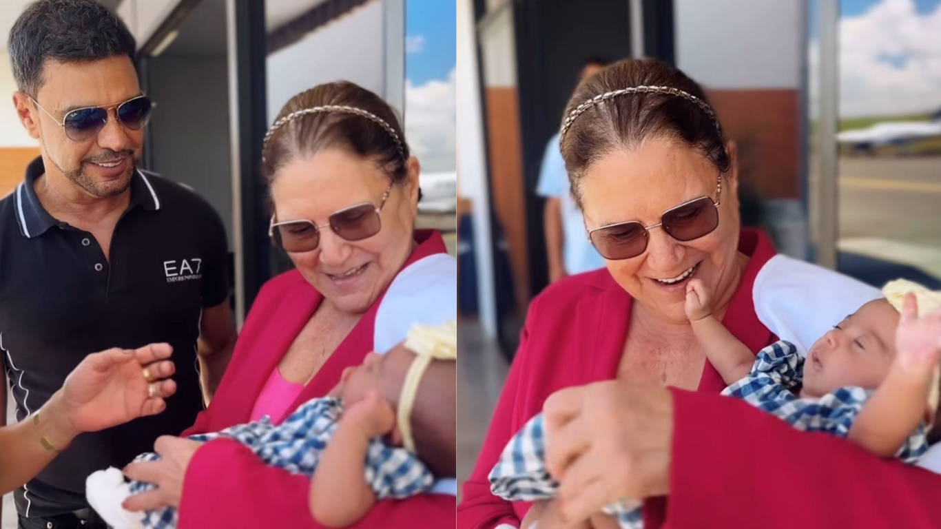 À CNN, Dona Helena comentou antes do nascimento que estava ansiosa para a chegada de sua 28ª neta