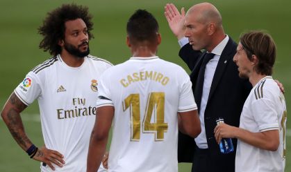 Zidane se derrete por brasileiro que treinou no Real Madrid: "Lenda"