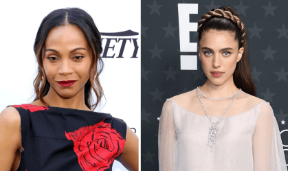 zoe saldana e margaret qualley