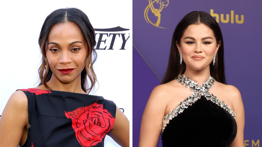 Zoe Saldaña e Selena Gomez