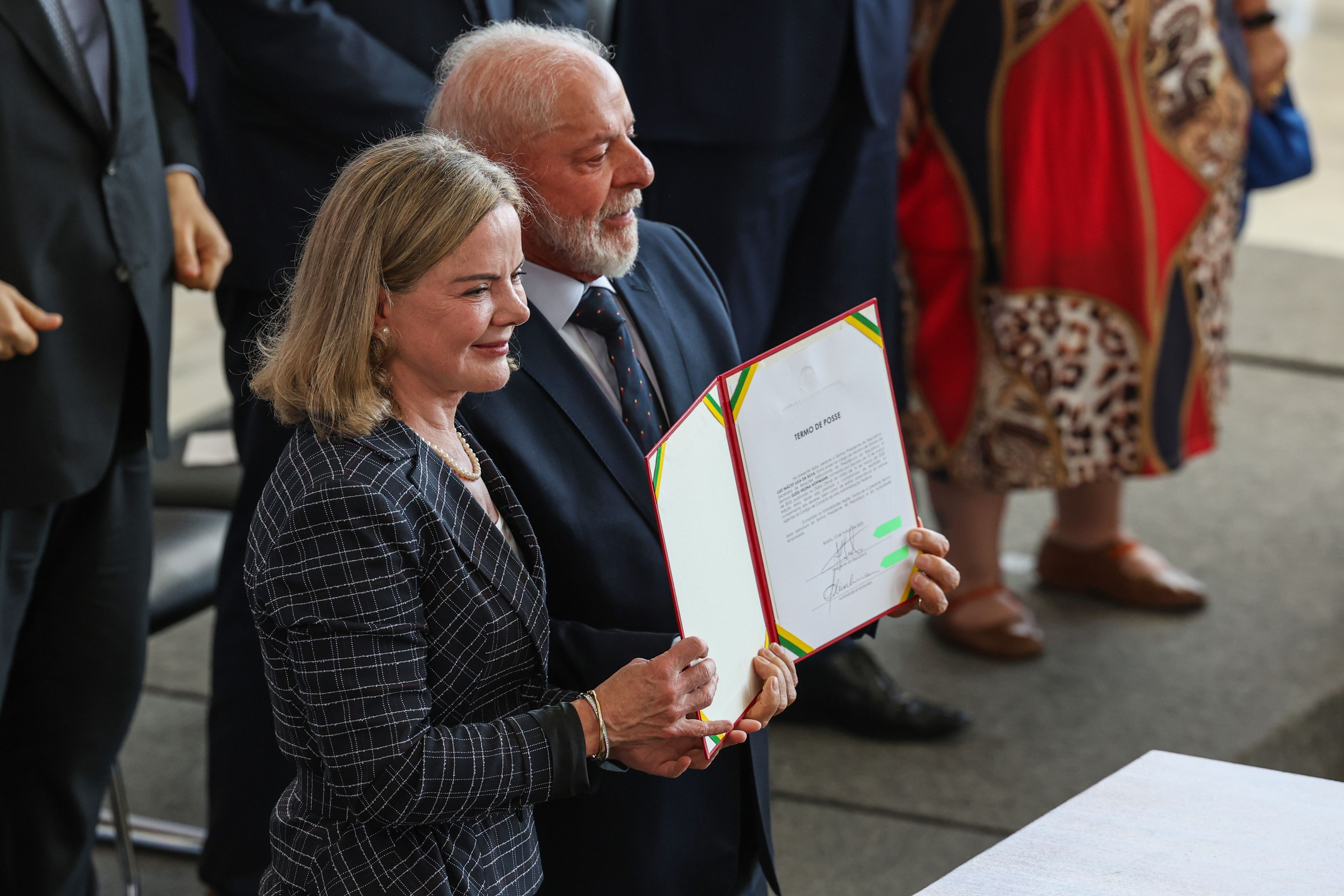 Lula e Gleisi Hoffmann