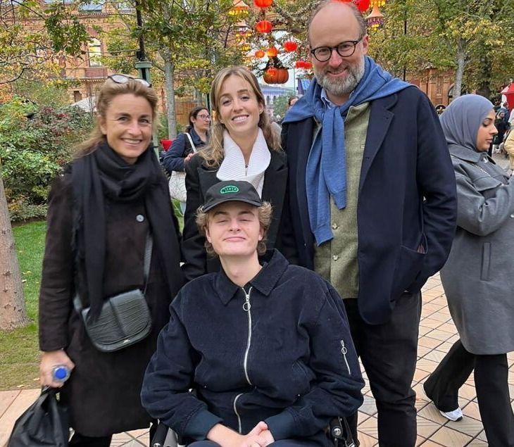 Príncipe Frederik de Luxemburgo com sua família • PolG Foundation