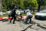Terremoto de magnitude 7,7 atinge a região central de Mianmar e Tailândia