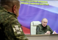 Putin faz discurso para soldados da linha de frente durante visita a Kursk