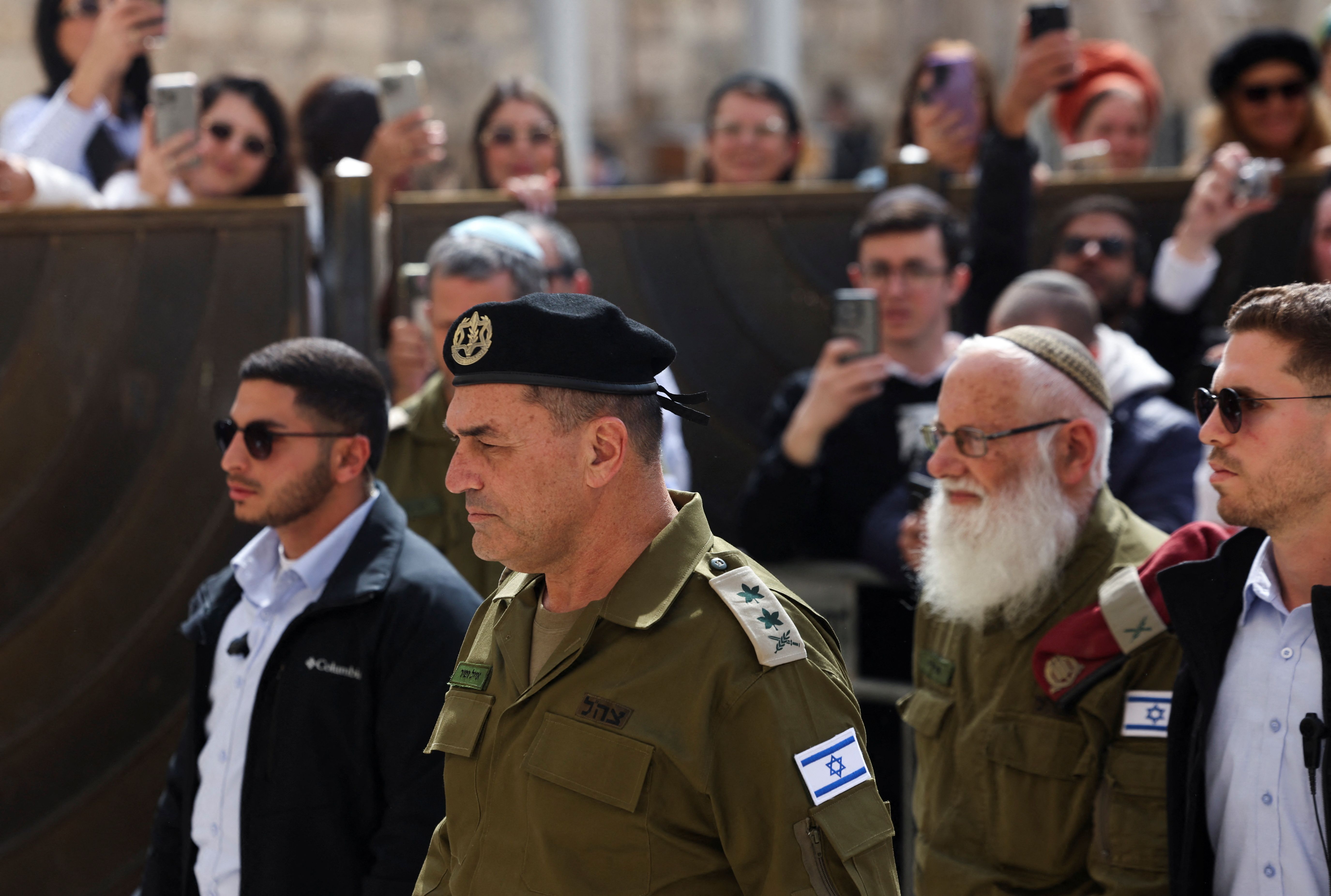 Eyal Zamir em Jerusalém