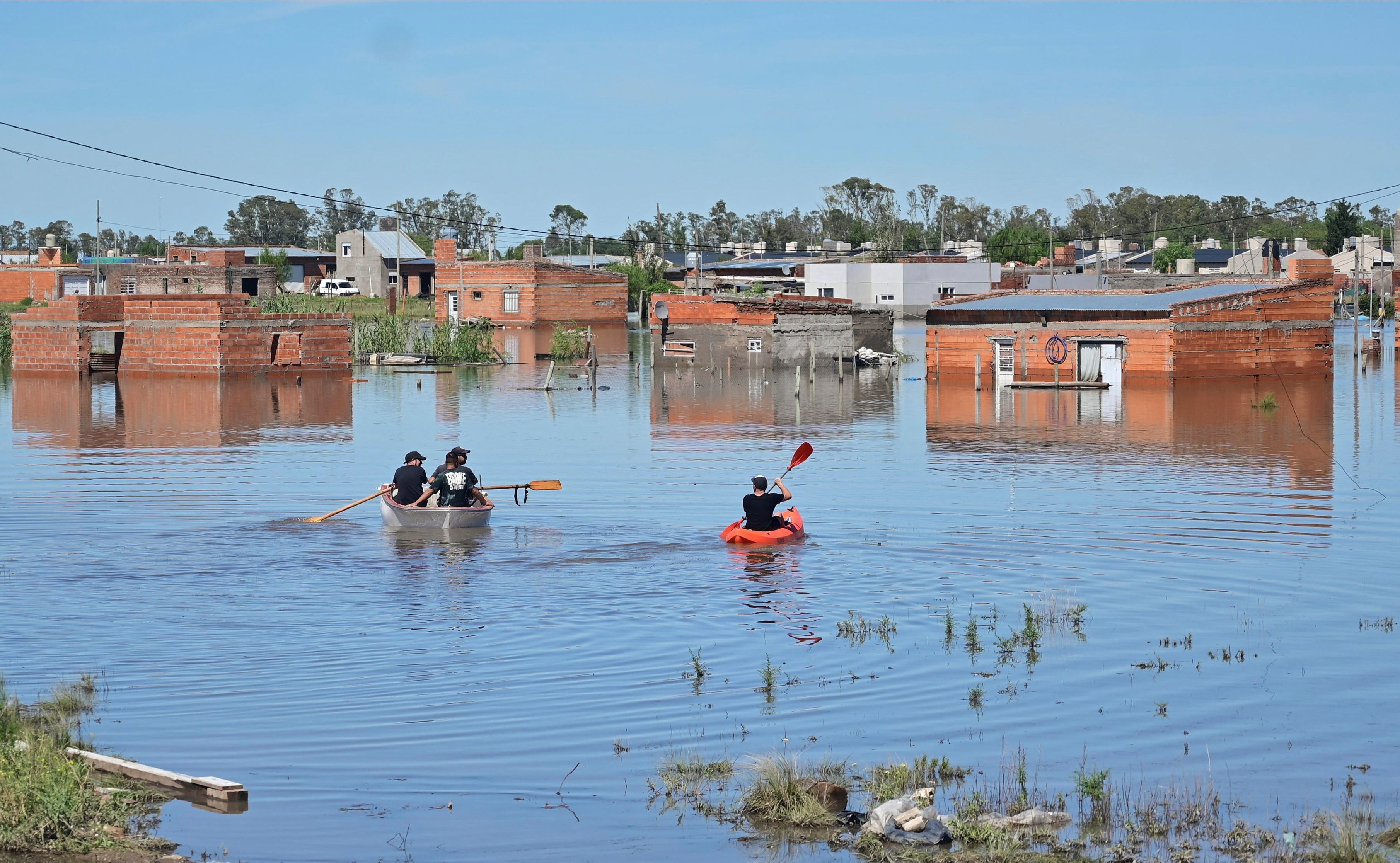 Inundações em Bahia Blanca