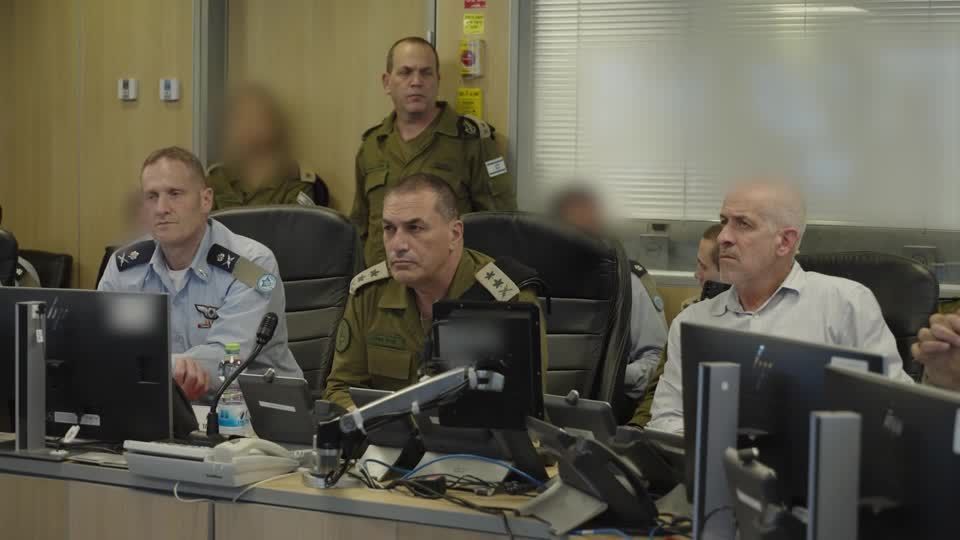 Israel military footage show officers commanding deadly overnight strikes on Gaza