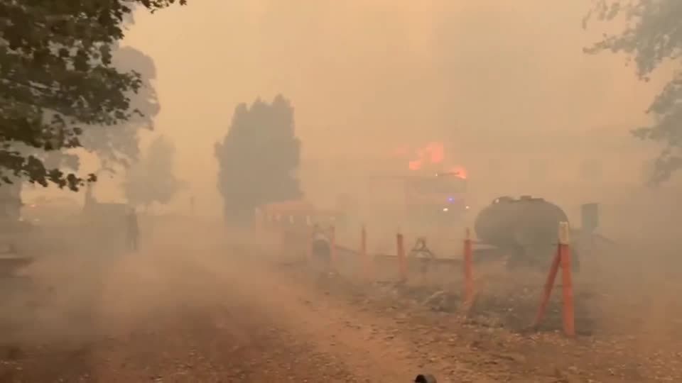 Autoridades enfrentam incêndios no Chile.