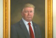 Pintora de retrato de Trump diz que críticas ameaçam sua carreira