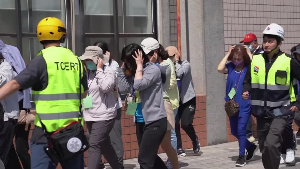 Taiwan simula resposta a desastres de grande escala e ameaças da China