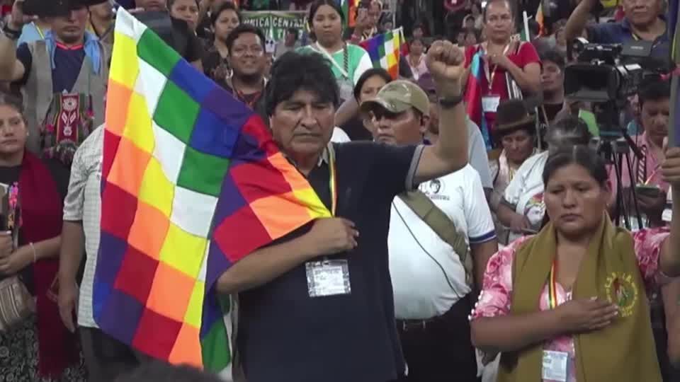 Former Bolivian leader Morales to form new party 'Evo Pueblo', challenging ruling party MAS