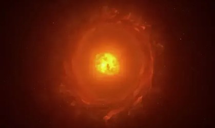 Estrela 1.500 vezes maior que o Sol tem metamorfose rápida e pode explodir