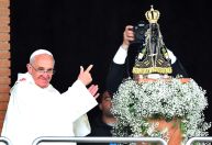 Relembre a visita do papa Francisco ao Brasil