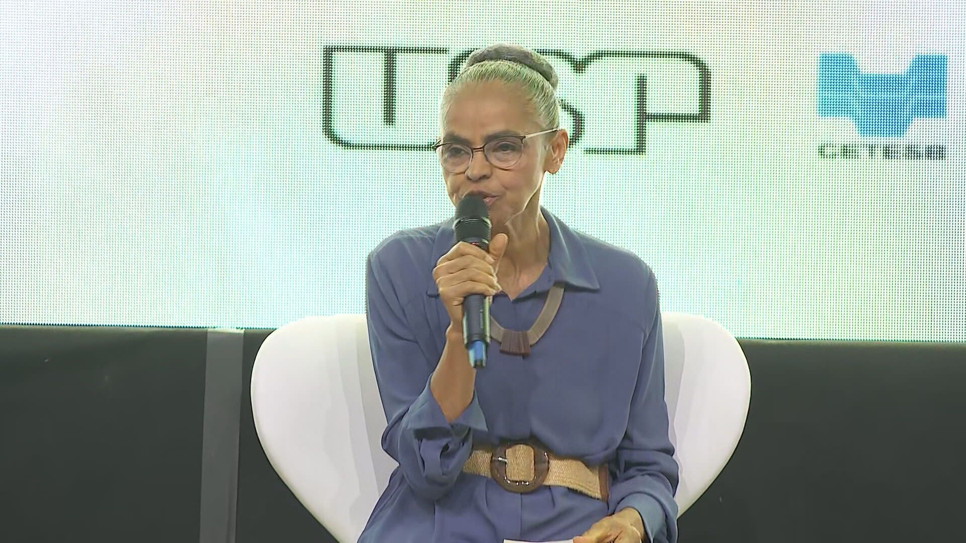 A ministra do Meio Ambiente e Mudança Climática, Marina Silva