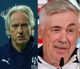 Jorge Jesus e Carlo Ancelotti