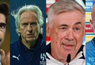 Abel, Ancelotti, Guardiola e Jesus: veja situação dos técnicos gringos