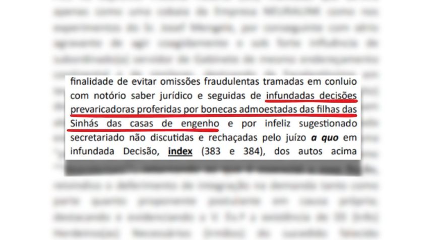 Advogado profere ofensa racista contra magistrada em processo no RJ • Reprodução