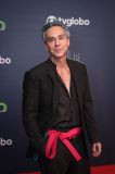 Alexandre Nero, que interpreterá Marco Aurélio no remake de &quot;Vale Tudo&quot;, marca presença na festa de lançamento da novela