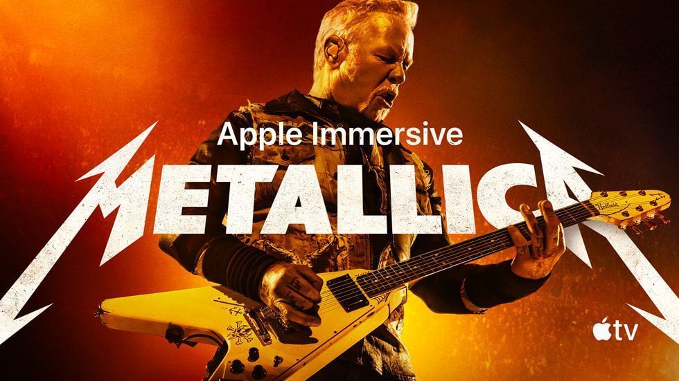 Apple Vision Pro disponibilizará experiência imersiva de show do Metallica na sexta-feira (14)