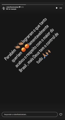 Arboleda faz desabafo nas redes sociais após derrota para o Palmeiras • Reprodução/Instagram