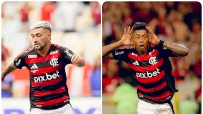 Arrascaeta e Bruno Henrique são os jogadores com mais títulos na história do Flamengo