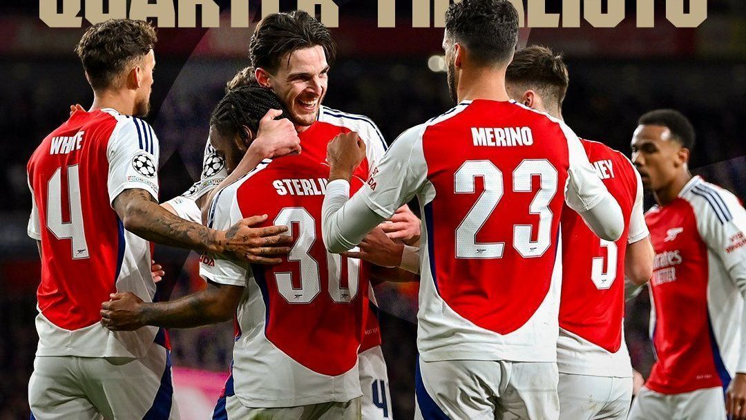 Arsenal avança às quartas da Champions