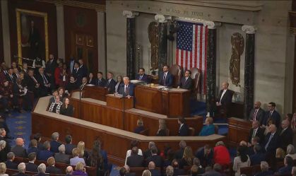Pesquisa CNN: Discurso de Trump é recebido de forma moderadamente positiva