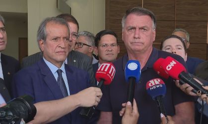 Veja o que disse Bolsonaro em seu primeiro encontro com Valdemar
