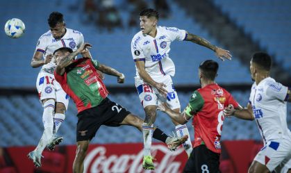 Bahia empata primeiro jogo contra o Boston River
