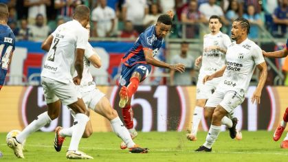 Bahia venceu o Ceará, por 3 a 2, na Copa do Nordeste, no mês passado