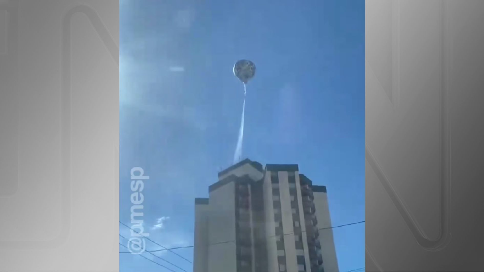 Balão cai na região do aeroporto de Congonhas