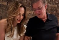 Ana Furtado mostra comemoração dos 25 anos de casamento com Boninho